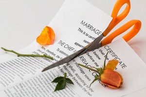 divorce-Marriage certificate